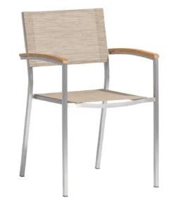 Acamp Gartenmöbel-Set Ausziehtisch Auris und Stapelstuhl Skye, 7-teilig