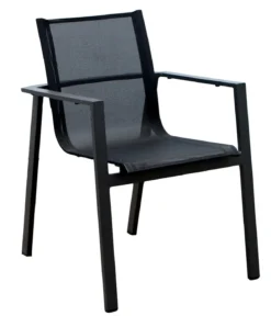 Acamp Gartenmöbel-Set Ausziehtisch Chicago und Stapelstuhl Hollywood, 7-teilig