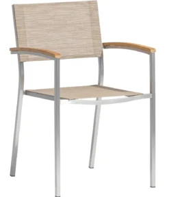Acamp Gartenmöbel-Set Tisch Skye und Stapelstuhl Skye, 5-teilig