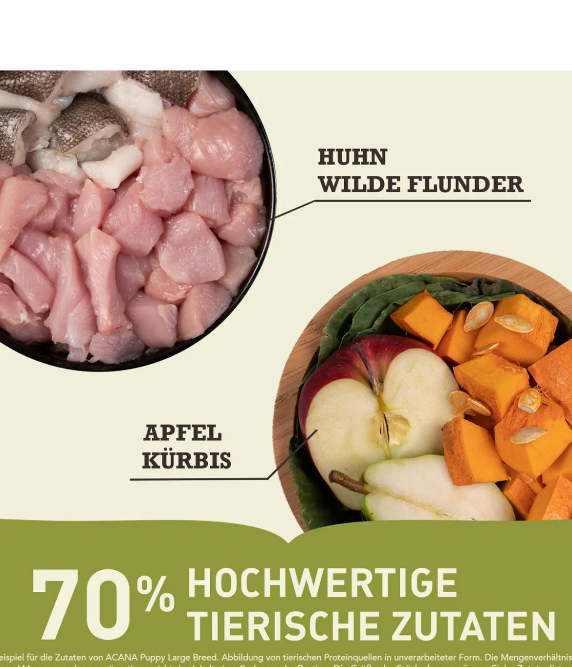 ACANA Trockenfutter für Hunde Heritage Puppy Large Breed Recipe