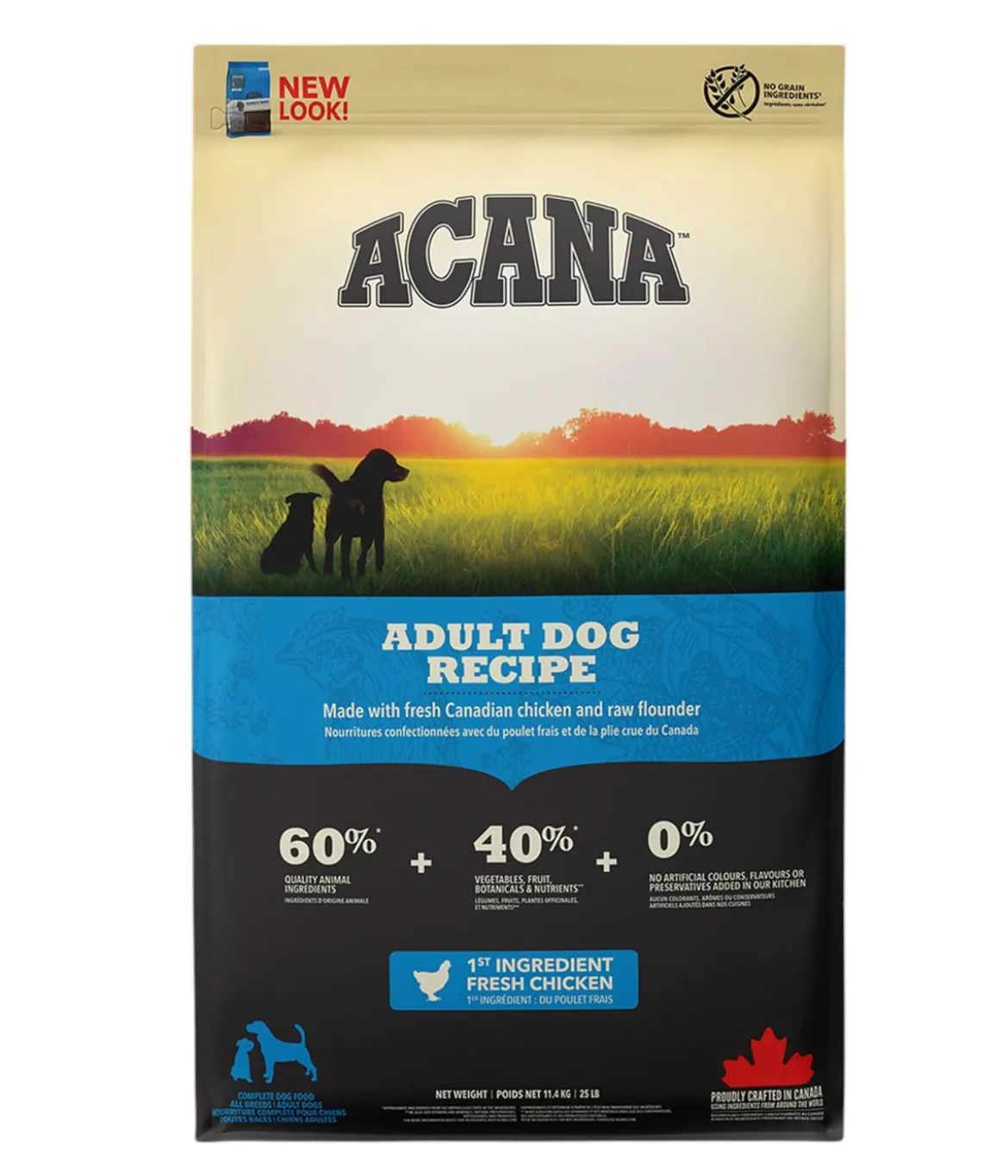 ACANA Trockenfutter für Hunde Heritage Adult Dog Recipe