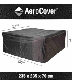 AeroCover Loungesethülle quadratisch, 235x235x70 cm