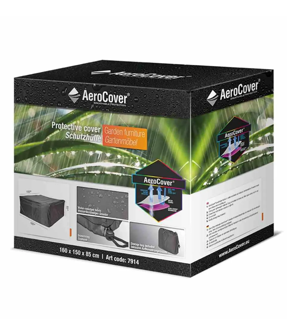 AeroCover Sitzgruppenhülle, 160x150x85 cm