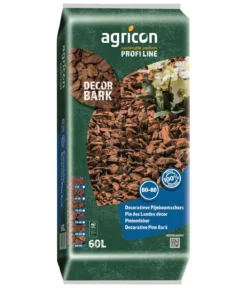 agricon Pinienrinde Excellent, Körnung 60-80 mm, 60 l