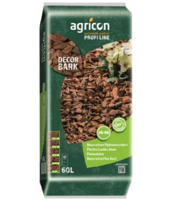 agricon Pinienrinde Excellent, Körnung 40-60 mm, 60 l