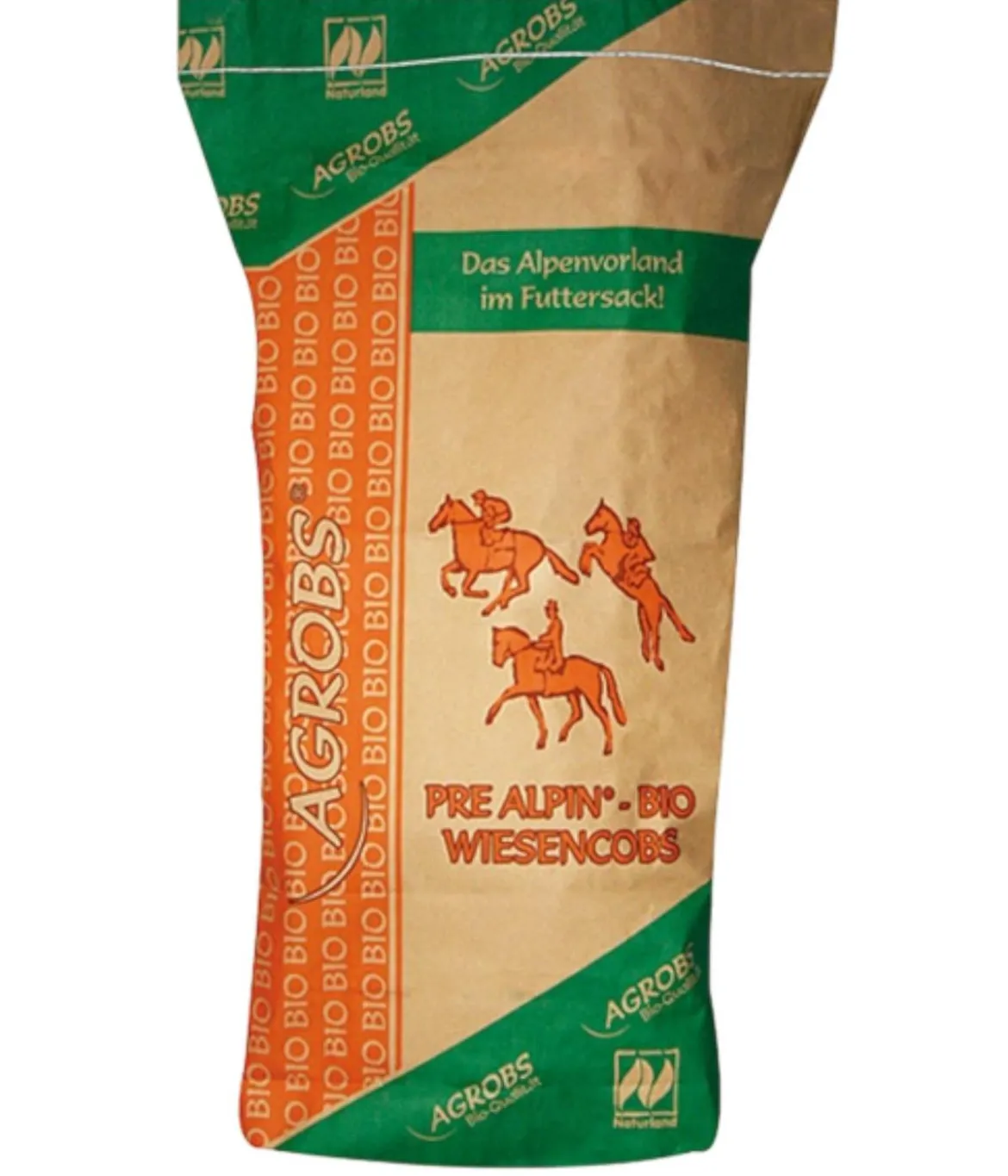 Agrobs Pferdefutter Bio Wiesencobs Pre Alpin, 20 kg