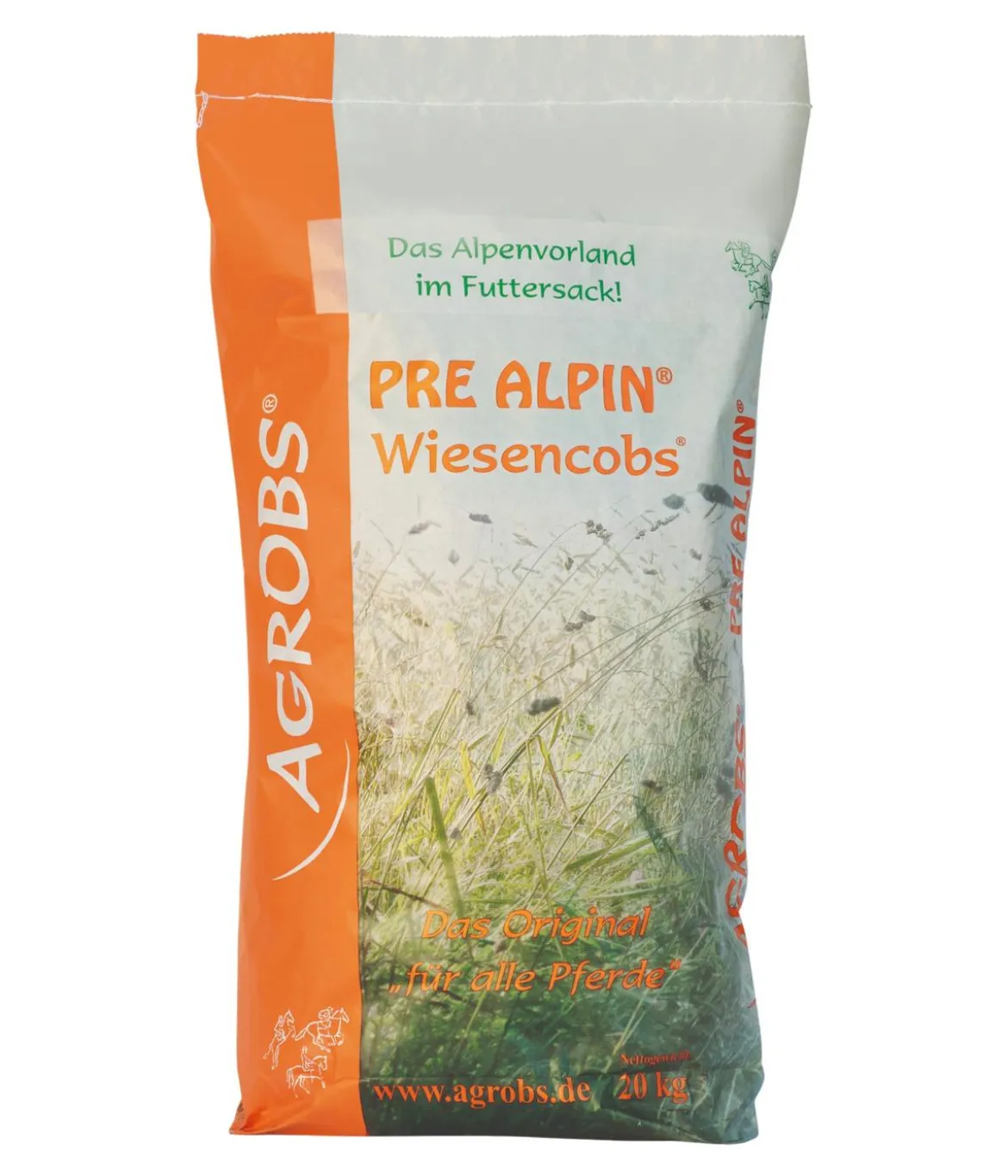 Agrobs Pferdefutter Wiesencobs, 20 kg