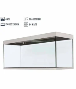 amtra Aquarium ALUX 450 LED, ca. B150/H65/T55 cm, 450 l