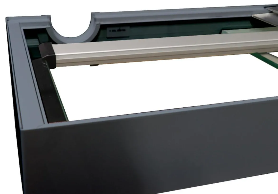 amtra Aquarium ALUX 220 LED, ca. B90/H65/T45 cm, 220 l
