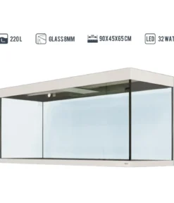 amtra Aquarium ALUX 220 LED, ca. B90/H65/T45 cm, 220 l