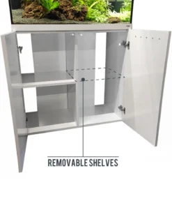 amtra Aquarium Kombination ALUX 220 LED, ca. B90/H148/T45 cm, 220 l