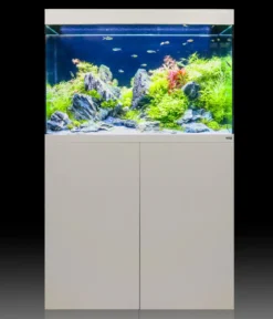 amtra Aquarium Kombination ALUX 220 LED, ca. B90/H148/T45 cm, 220 l