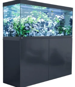 amtra Aquarium Kombination ALUX 220 LED, ca. B90/H148/T45 cm, 220 l