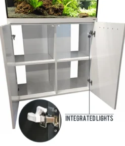 amtra Aquarium Kombination ALUX 330 LED, ca. B120/H148/T50 cm, 330 l