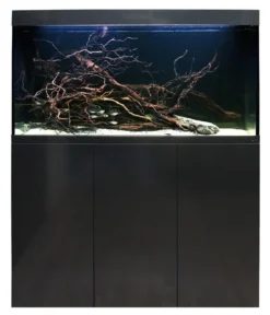 amtra Aquarium Kombination ALUX 330 LED, ca. B120/H148/T50 cm, 330 l