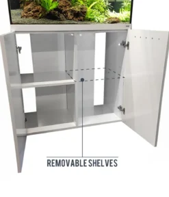 amtra Aquarium Kombination ALUX 330 LED, ca. B120/H148/T50 cm, 330 l