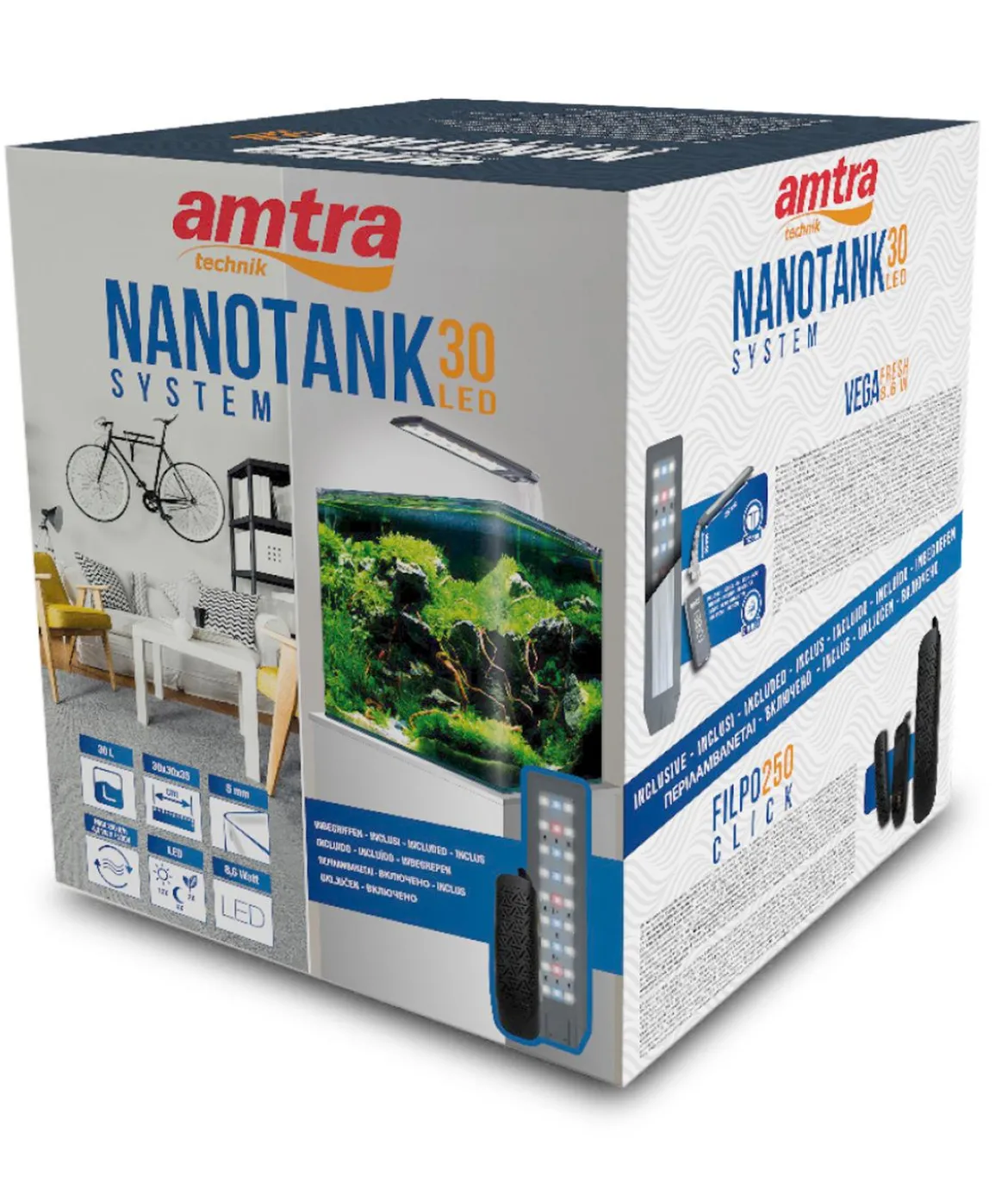 amtra Aquarium-Set Nanotank System