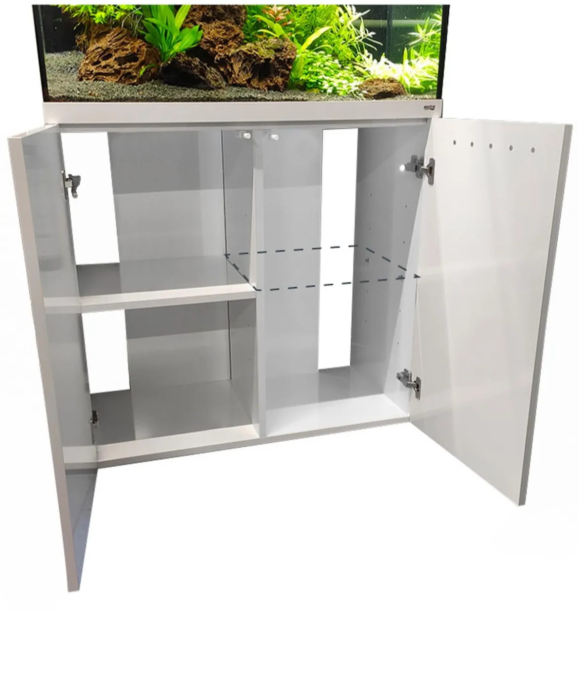 amtra Aquarium Unterschrank ALUX 220 LED, ca. B90/H83/T45 cm, 220 l