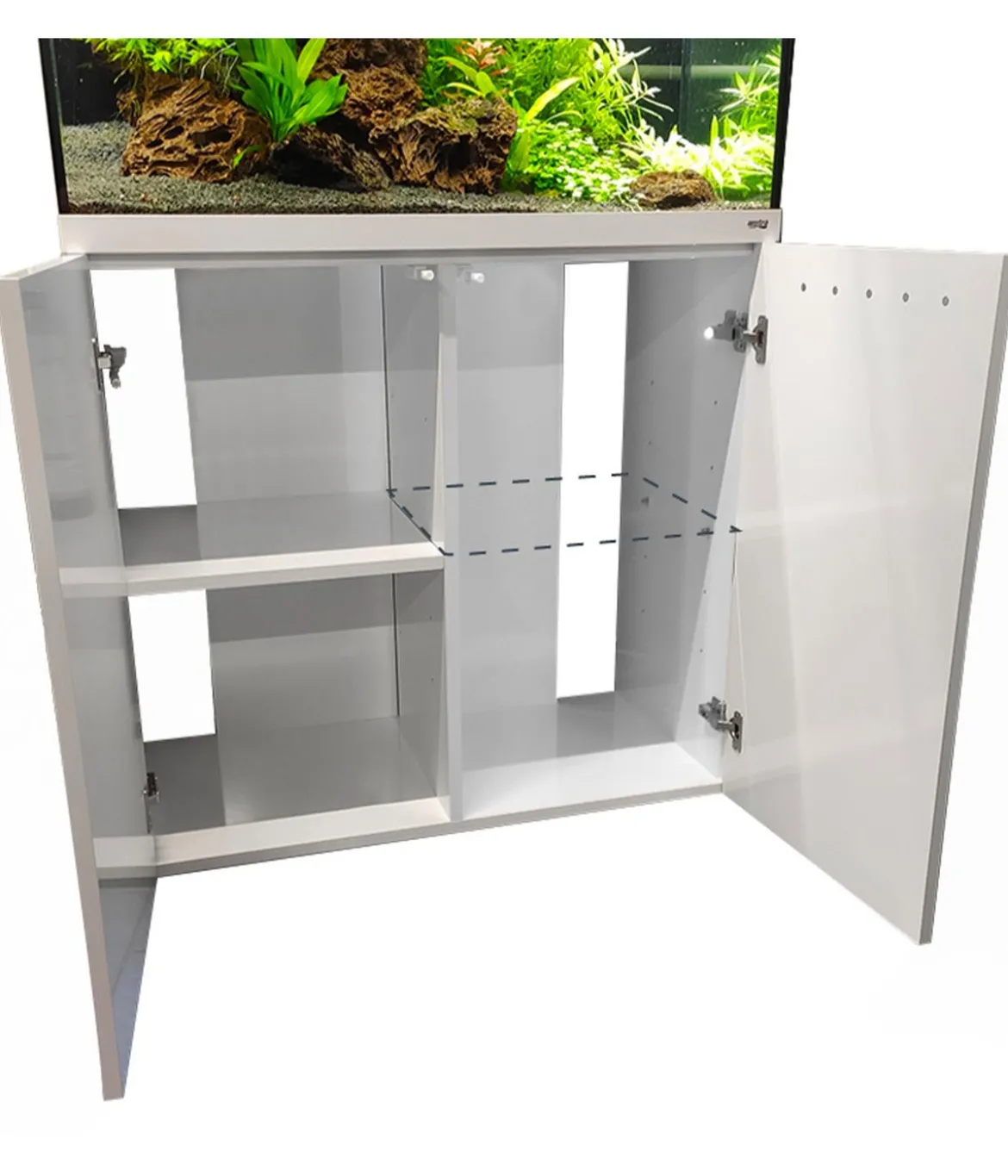 amtra Aquarium Unterschrank ALUX 330 LED, ca. B120/H83/T50 cm, 330 l