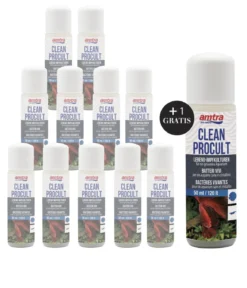 amtra Wasseraufbereiter Clean Procult, 11+1 x 50 ml