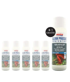 amtra Wasseraufbereiter Clean Procult Konzentrat, 5+1 x 250 ml
