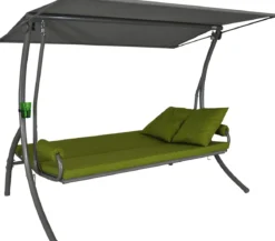 Angerer Hollywoodschaukel Elegance Joy apfelgrün, 3-Sitzer