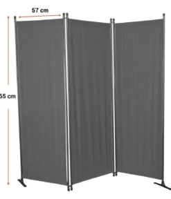Angerer Paravent, 3-teilig, PE, ca. B165/H165 cm