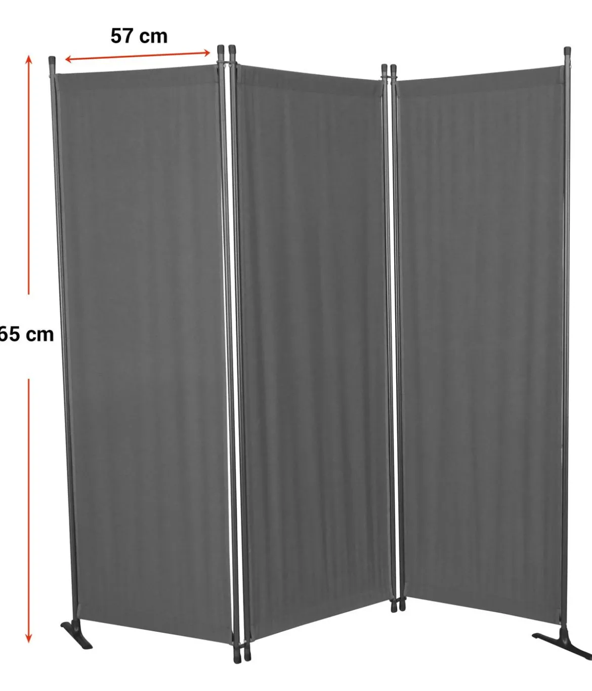 Angerer Paravent, 3-teilig, PE, ca. B165/H165 cm