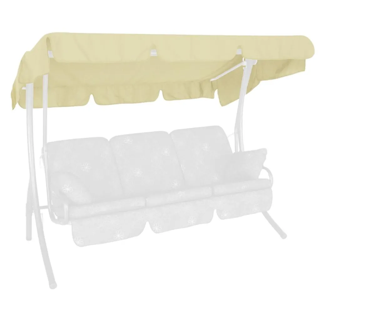 Angerer Sonnendach Swingtex für 3-Sitzer Hollywoodschaukeln, 210 x 145 cm