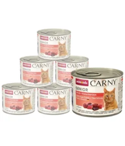 animonda CARNY® Nassfutter für Katzen Senior, 6 x 200 g