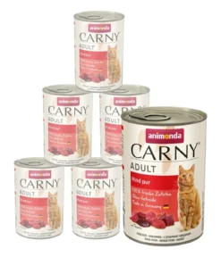 animonda CARNY® Nassfutter für Katzen Adult, 6 x 400 g