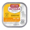 animonda INTEGRA PROTECT Nassfutter für Katzen Sensitive, Adult, 16 x 100 g