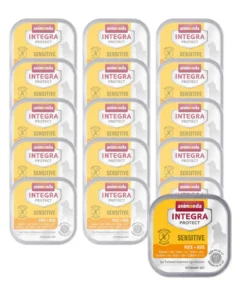 animonda INTEGRA PROTECT Nassfutter für Katzen Sensitive, Adult, 16 x 100 g