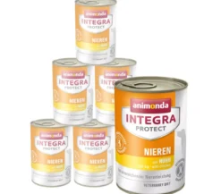 animonda INTEGRA PROTECT Nassfutter für Hunde Adult Nieren 6 x 400 g