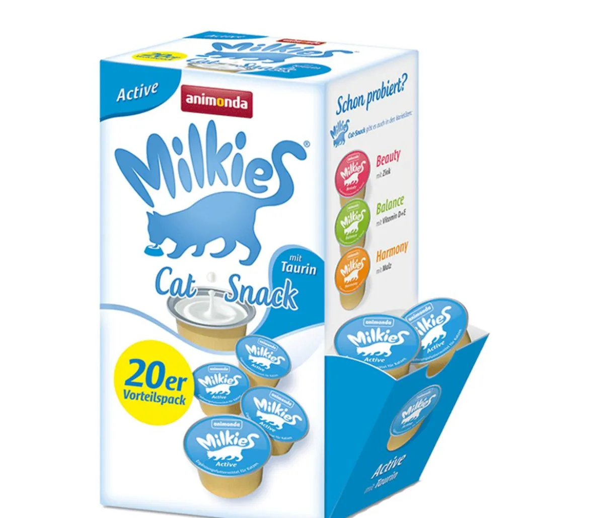 animonda Milkies® Katzensnack Active, 20 x 15 g