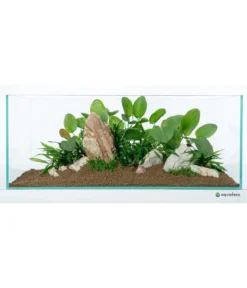 aquadeco Aquariumdeko Set Helle Pagode