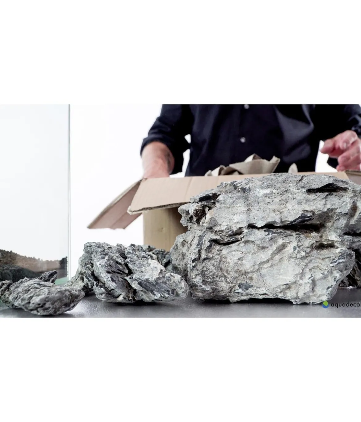 aquadeco Aquariumdeko Set Mini-Landschaft