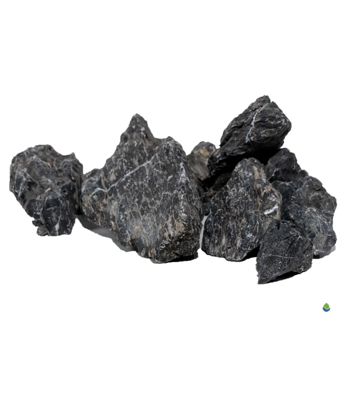 aquadeco Aquariumdeko Set Mini-Landschaft black