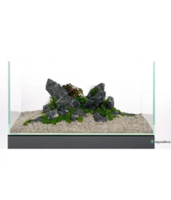 aquadeco Aquariumdeko Set Mini-Landschaft black