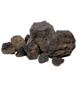 aquadeco Aquariumdeko Set Schwarze Premium Lava