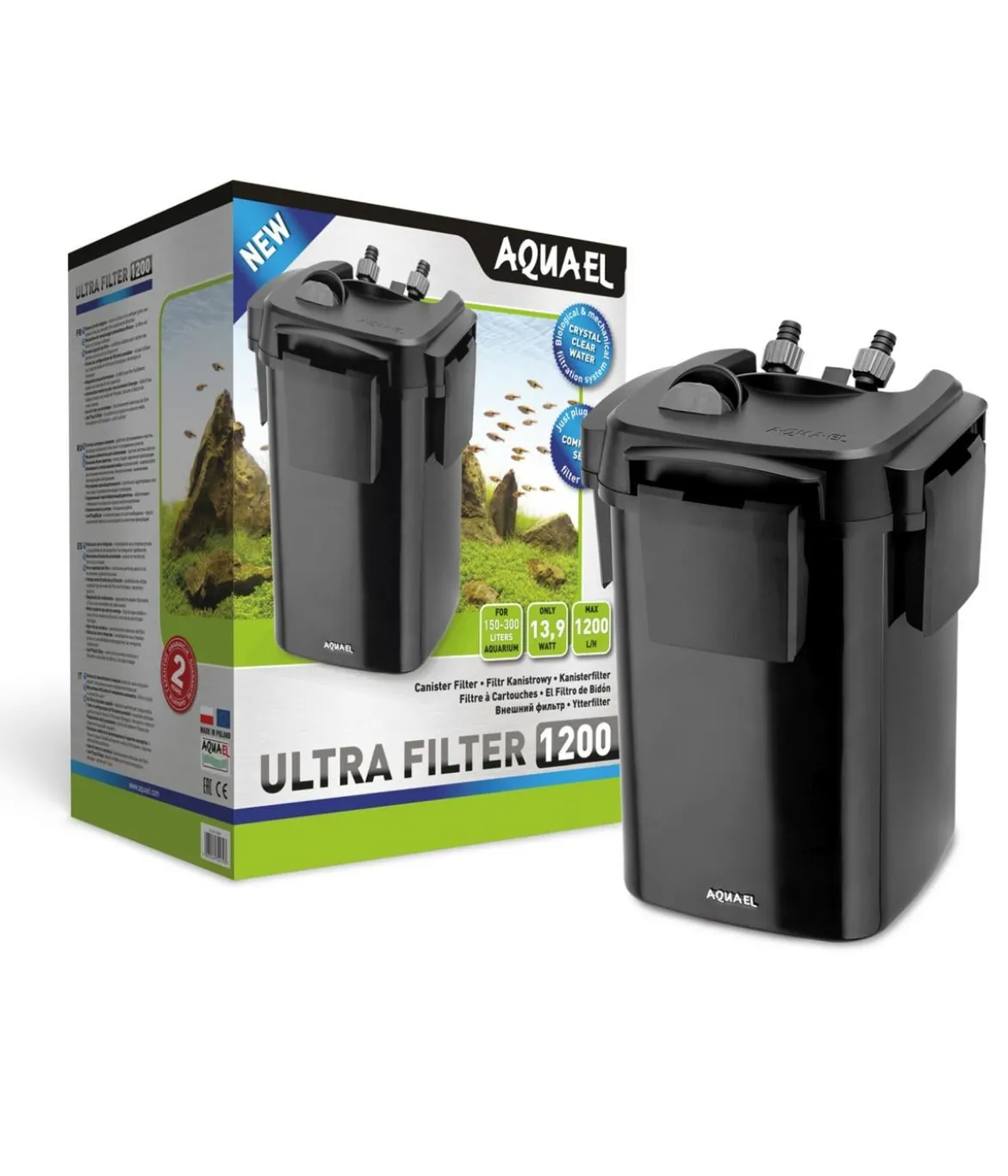 AQUAEL Aquarium Außenfilter Ultra 1200