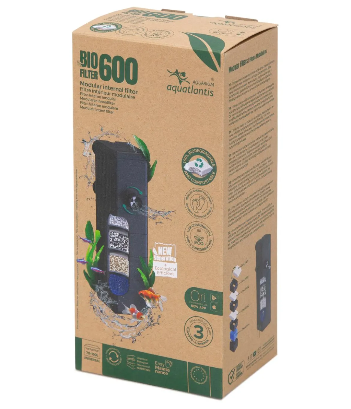 aquatlantis Innenfilter Bio-Filter 600