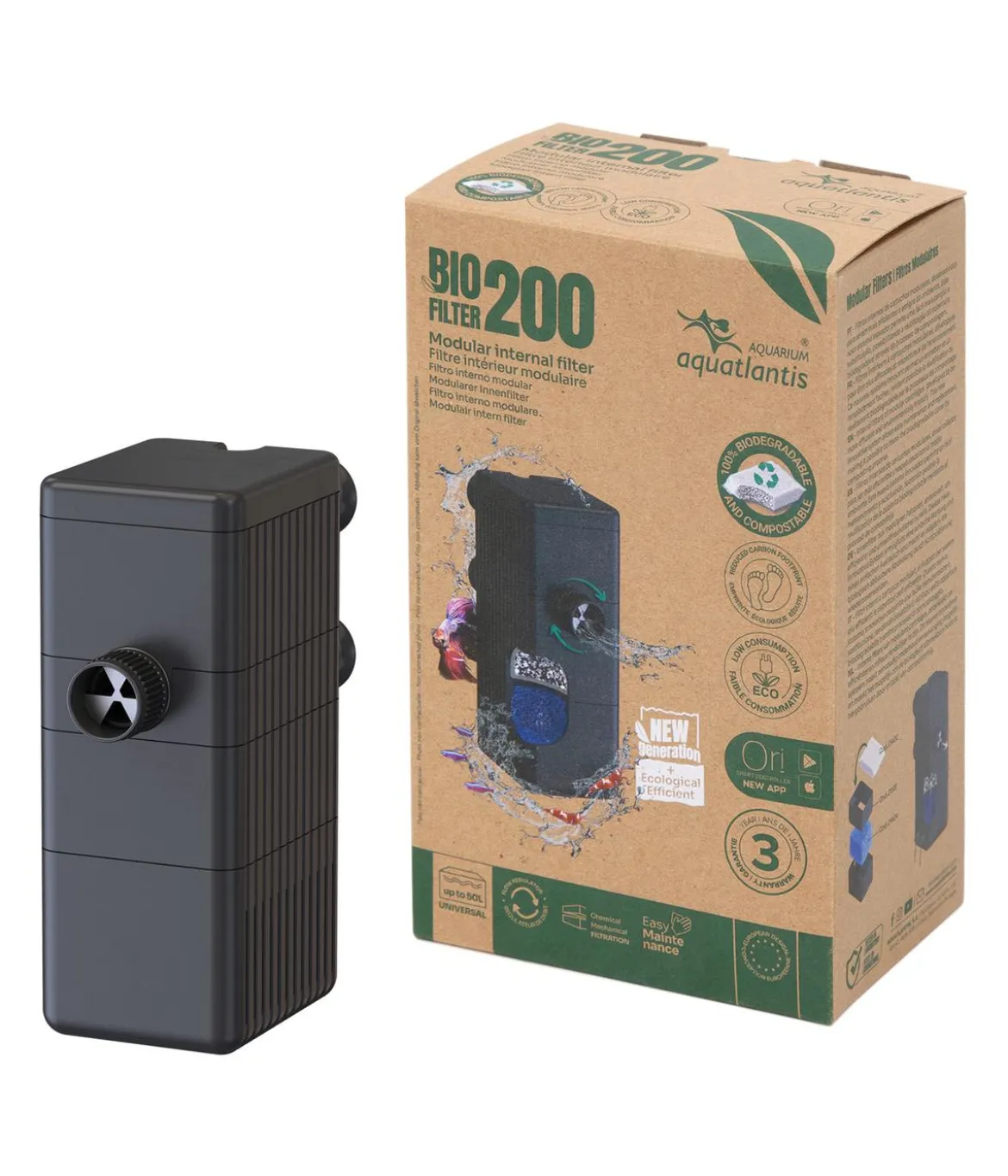aquatlantis Innenfilter Bio-Filter 200