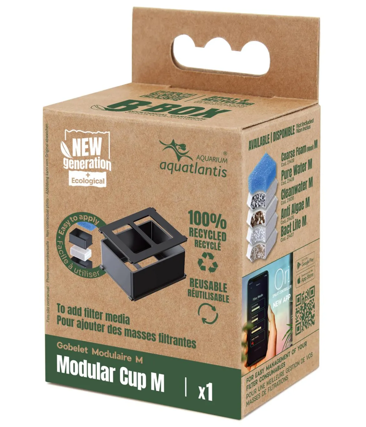 aquatlantis Modular Cup für B-Box, M