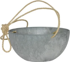 Artstone Kunststoff-Hängeampel Fiona, rund, Ø 25 cm