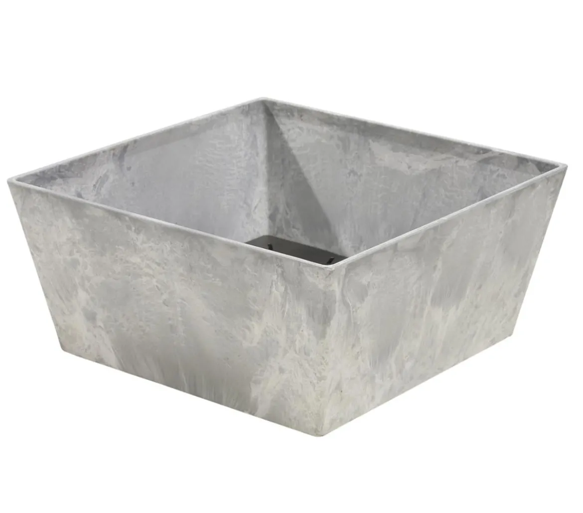 Artstone Kunststoff-Schale Ella, quadratisch