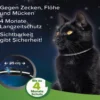 beaphar Zecken- und Flohschutzband für Katzen, 35 cm