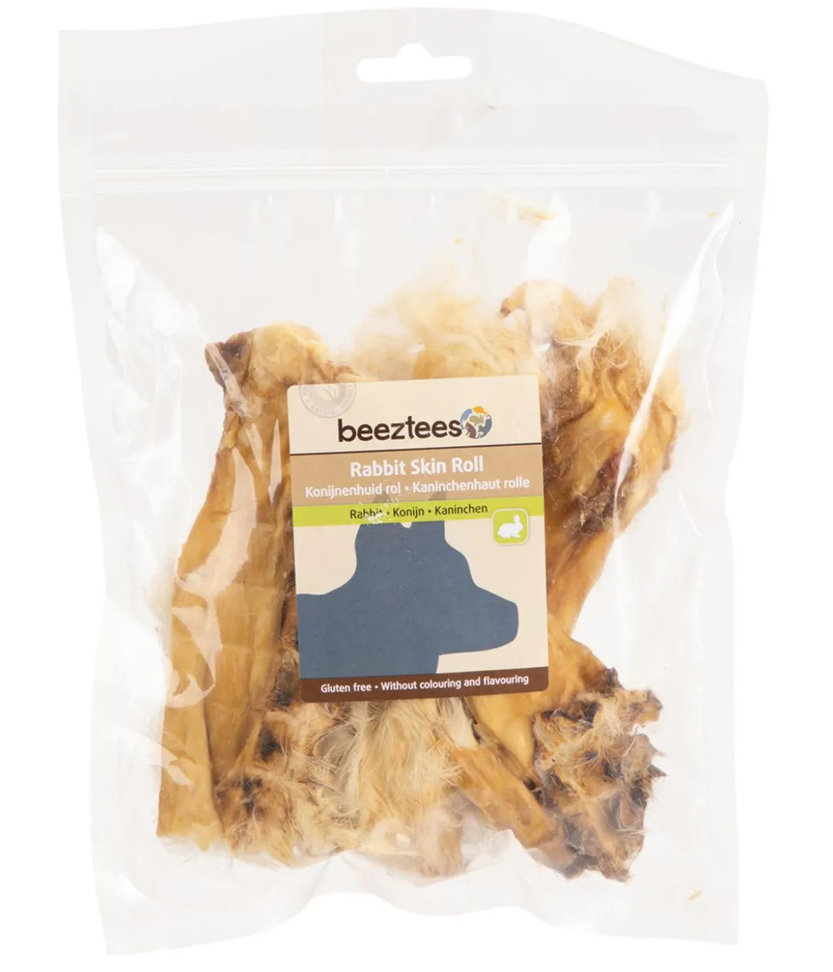 beeztees Hundesnack Kaninchenhaut