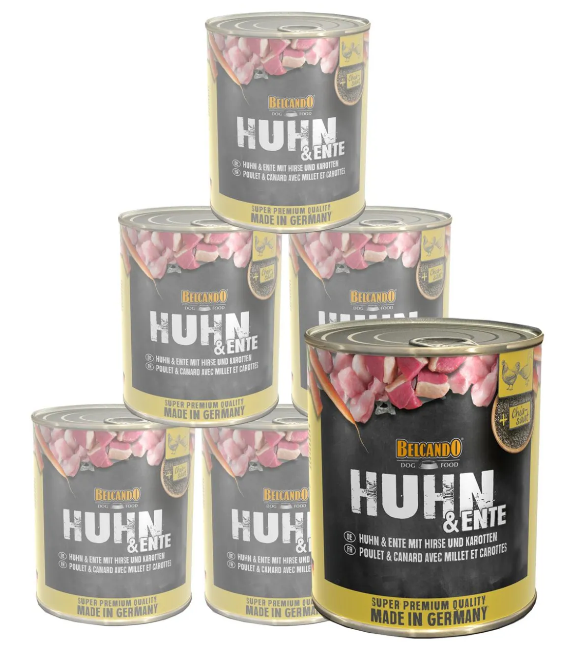 BELCANDO® Nassfutter für Hunde Adult, 6 x 800 g