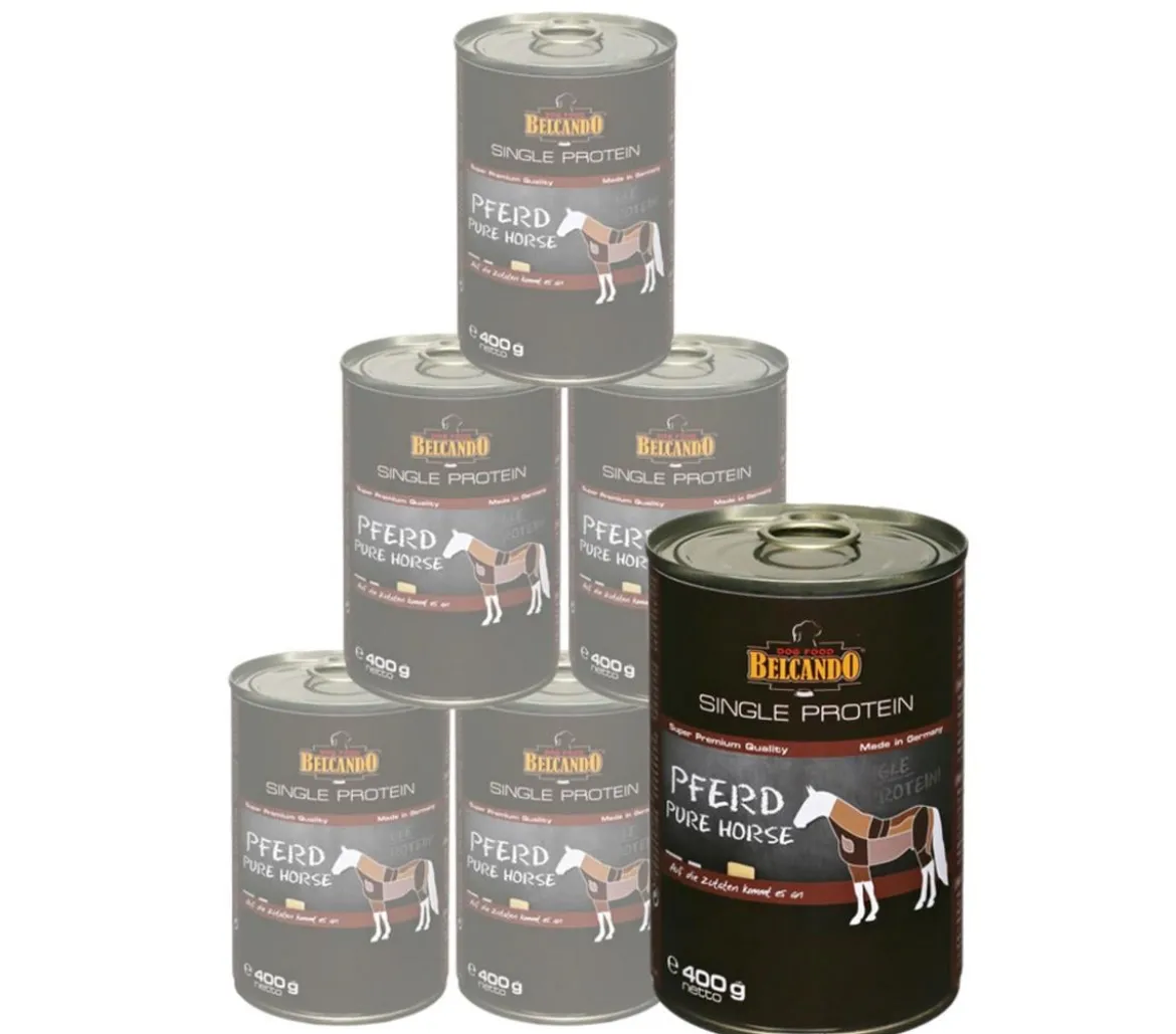 BELCANDO® Nassfutter für Hunde Single Protein, 6 x 400 g